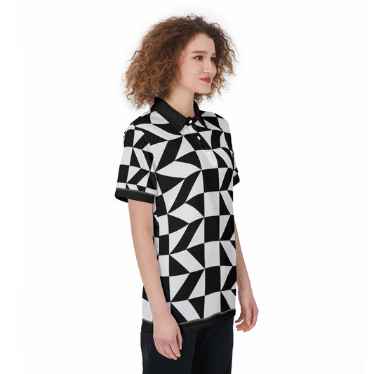 Monochrome Matrix Polo