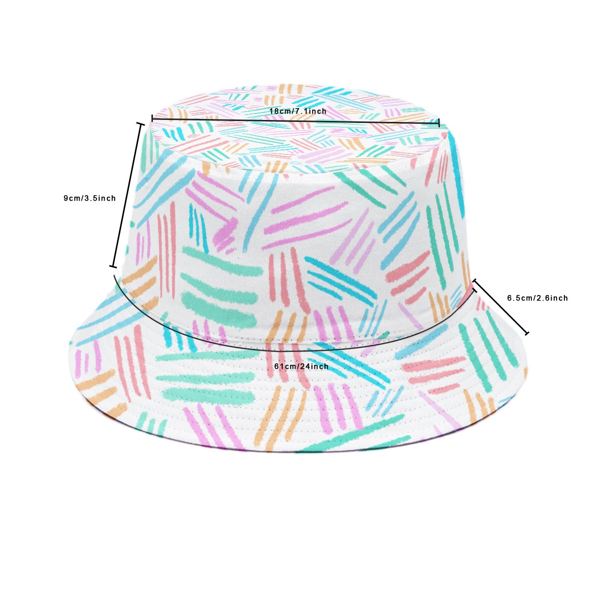Graffiti-Line Bucket Hat