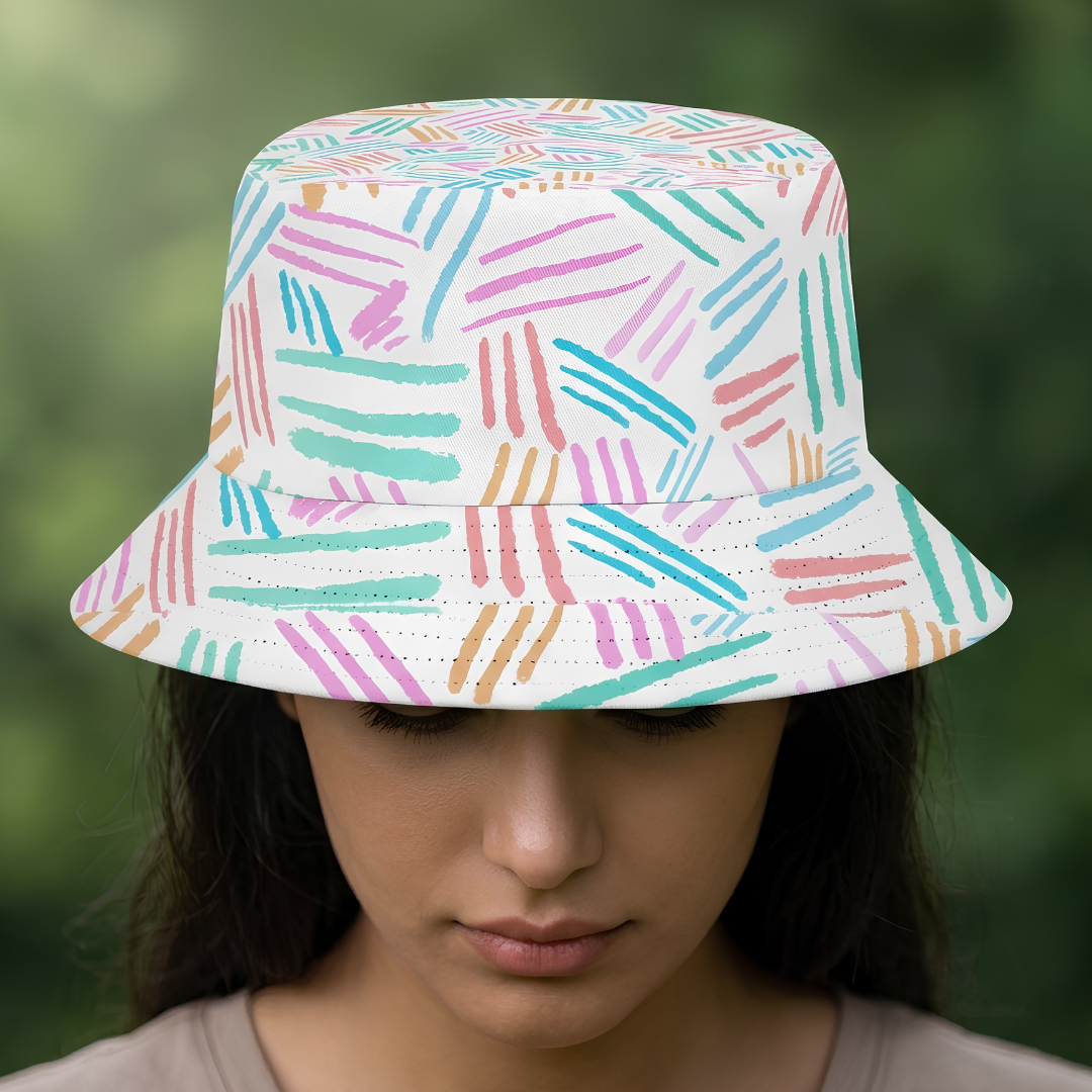 Graffiti-Line Bucket Hat