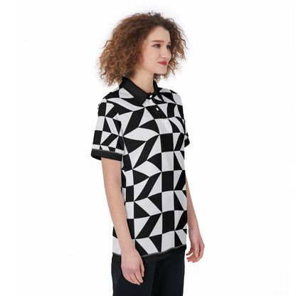 Monochrome Matrix Polo
