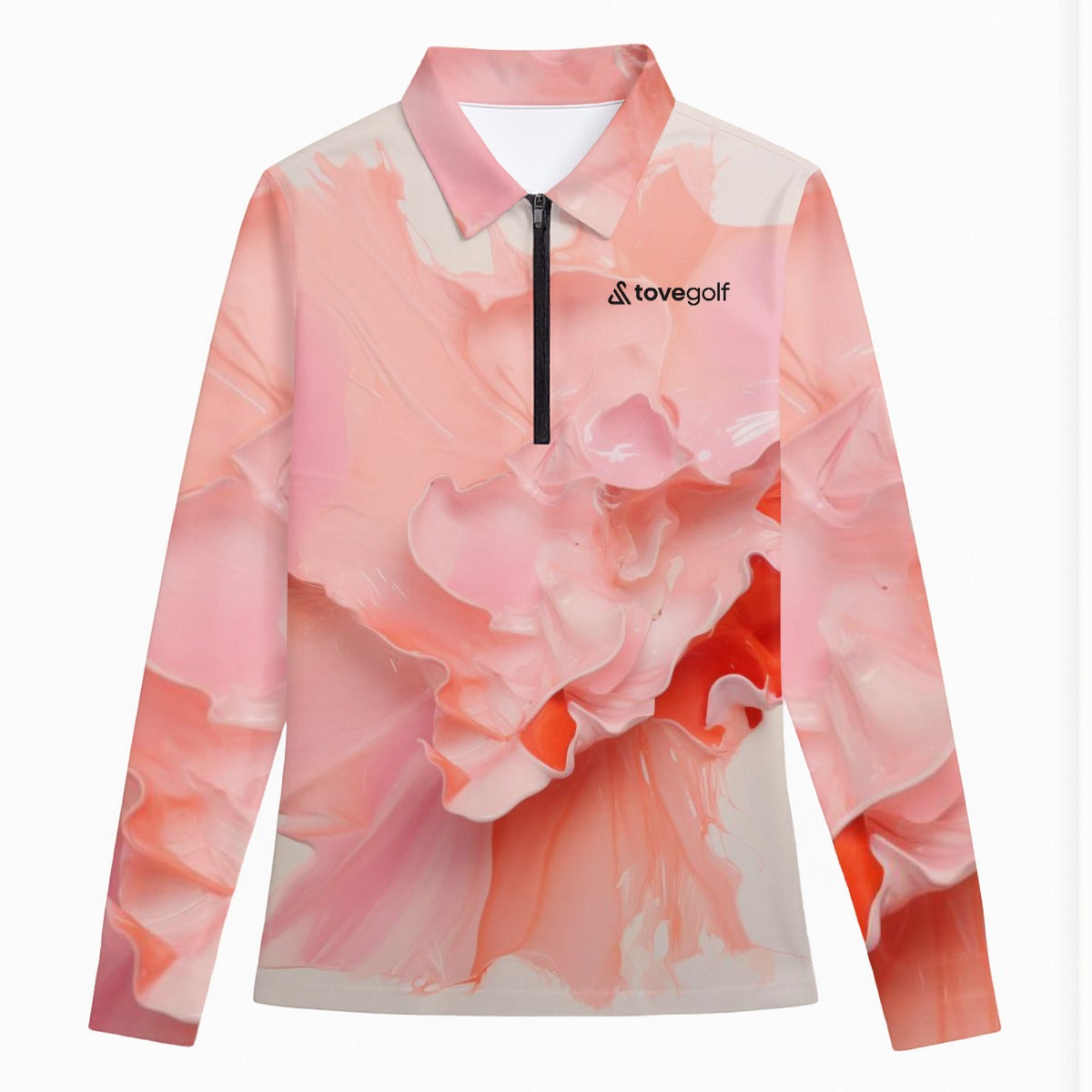 TOVE Quarter-Zip Polo – Lightweight Long Sleeve