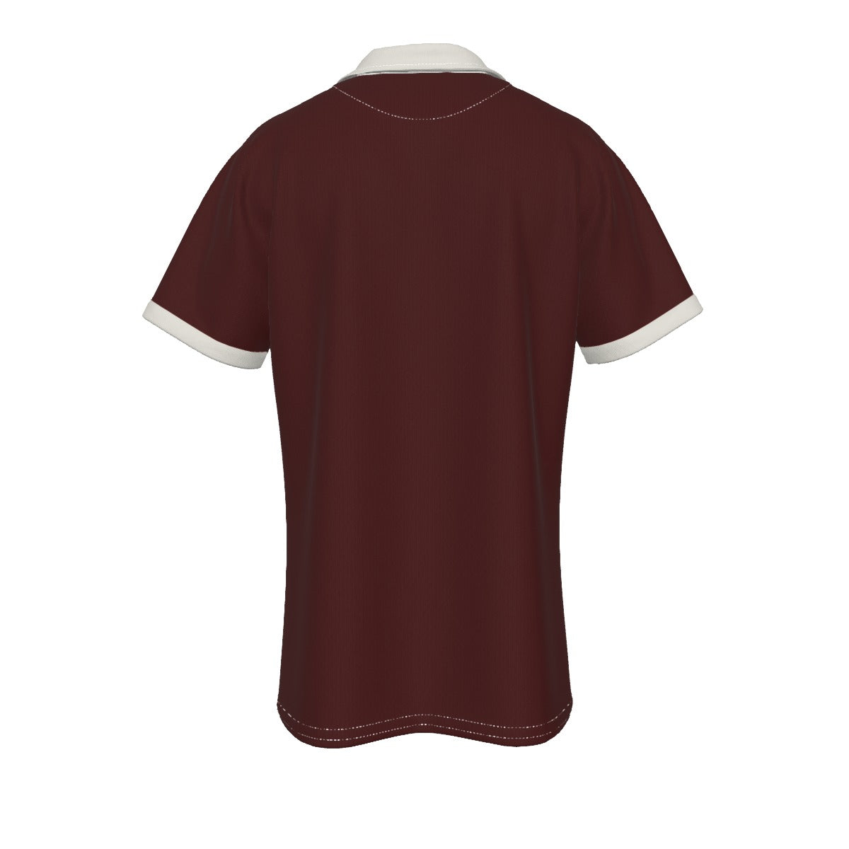 Retro Polo Maroon