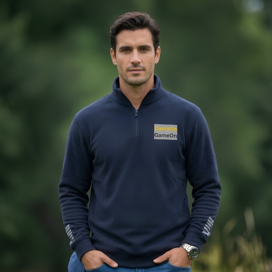 Navy Fleece Pullover