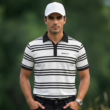 Strip Polo Off-White