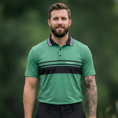 Pique Polo Green